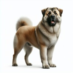 Obraz premium Anatolian Shepherd Dog isolated on a white background 3