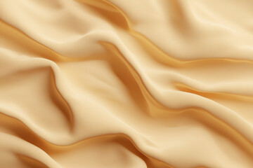 Obraz premium Soft beige microfiber fabric texture, smooth and flowing, creates luxurious feel. gentle waves evoke sense of comfort and elegance, perfect for various design applications