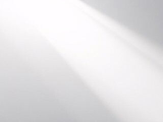 Light beam on white wall background.