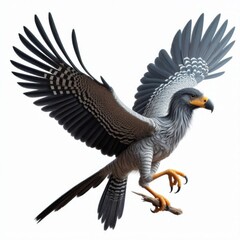 Fototapeta premium Argentavis Magnificens is isolated on a White background 3