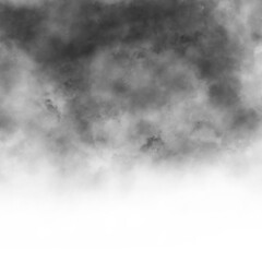  Black gradient transparent fog smoke cloud