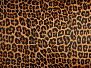 Obraz premium The background of the leopard skin pattern.