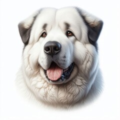 Obraz premium Alabai (Central Asian Shepherd) is isolated on a white background 3