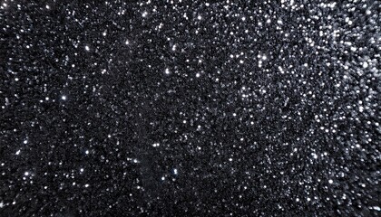 black glitter texture background