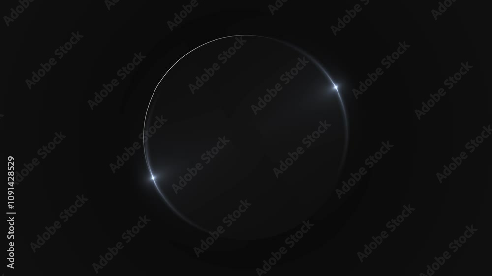 Canvas Prints ring magic circles light effect twirl background with luminous swirling rays backdrop. glowing spira