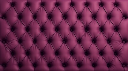 Obraz premium Deep Purple Upholstery Button Tufted Texture