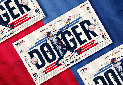 Baseball Sport Inforgraphic