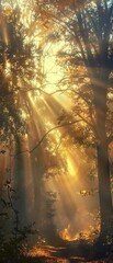 Obraz premium Divine Whispers beautiful background.