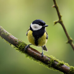 Fototapeta premium black capped kingfisher