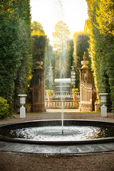 Italia, Toscana, Lucca, Marlia la villa Reale e il parco.