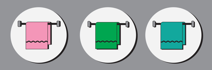 Hanging towel icon