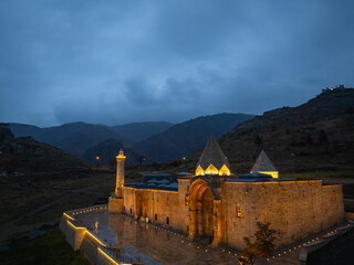 Renovated Divrigi Ulu Mosque Drone Photo, Divrigi Sivas, Turkiye (Turkey)