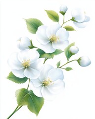 Obraz premium Delicate Cotton Plant Blossoms Gracefully Swaying in the Evening Breeze