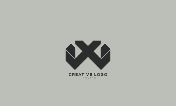 JJ LL JXJ JXL Abstract initial monogram letter alphabet logo design