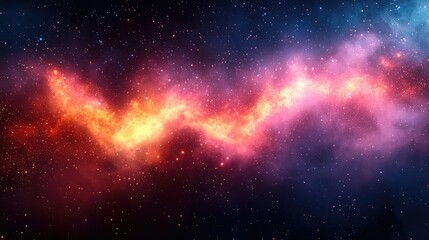 Fototapeta premium Space and Time Expansion After the Big Bang