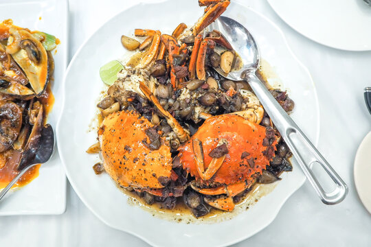 Delicious Sweet and Sour Button Mushroom Crab.