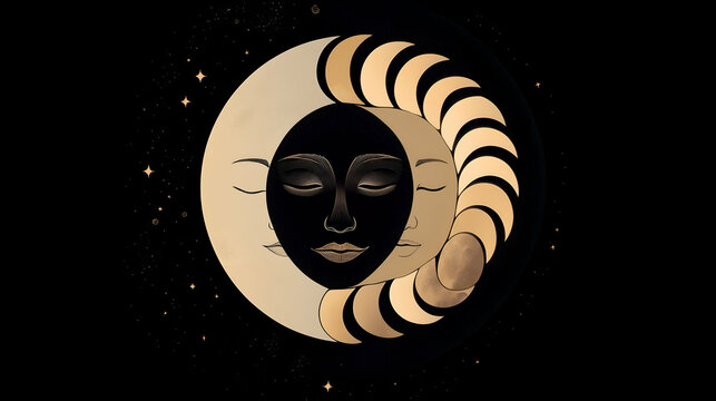 Multiple Personality Day. Bipolar Disorder concept. Split Personality concept.