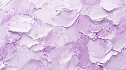 Pastel Lilac Abstract Background with Expressive Shapes and Natural Oil Paint Texture Perfect for...