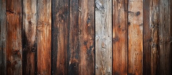 Obraz premium Rustic Wooden Texture: Awe-Inspiring Dark Brown and Gray Hues