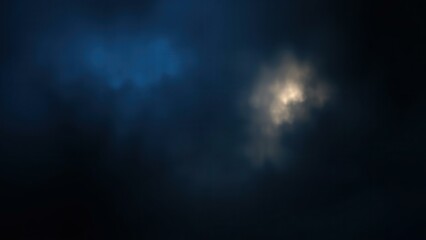 Obraz premium Enchanting Night Sky with Moonlit Serenity: Perfect for Wall Art, Desktop Backgrounds, and Calming Home Decor