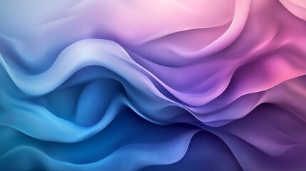 Fototapeta premium Abstract gradient background with blue and purple color wave
