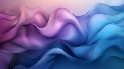 Obraz premium Abstract gradient background with blue and purple color wave