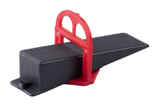 wedge and leveler for insulated floor