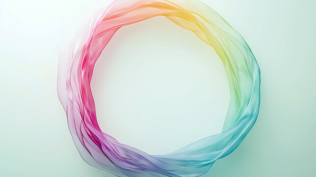 wide background of rainbow color wheel with different color gradient shades  