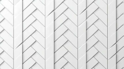 Abstract White Herringbone Pattern Texture Background