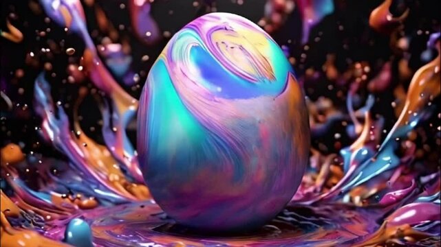 Beautiful festive composition for happy traditional holiday Easter