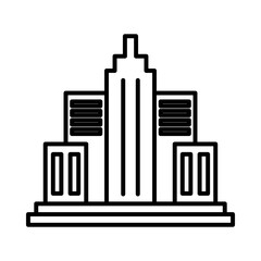 abstract city skyline