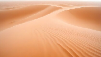 Endless Dunes Vast Desert Landscape with Sand Sunlight Arid Sky Perfect for Travel and Adventure