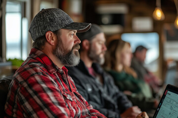 Farmers engage in interactive webinars enhancing agricultural knowledge