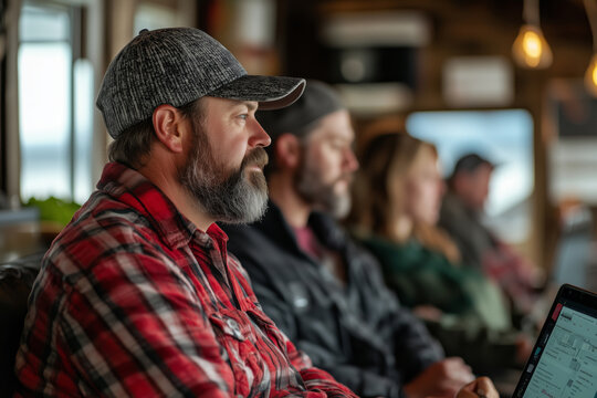 Farmers engage in interactive webinars enhancing agricultural knowledge