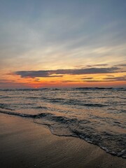 Sundown on the Ocean