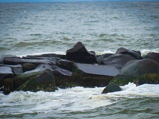 Fototapeta premium Jetty in the Ocean