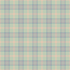Flooring plaid vector texture, merry christmas tartan seamless pattern. November background textile fabric check in pastel and light colors.