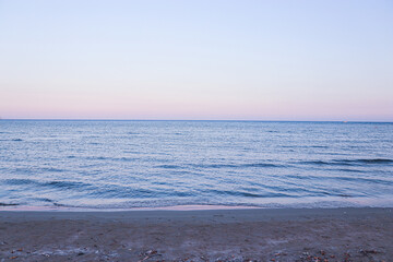 Obraz premium sunset on the beach