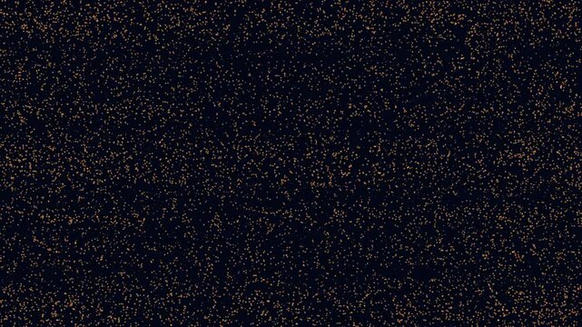 A black background with small scattered brown dots forming a random pattern