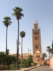 Fototapeta premium The city view of Marrakech, Morocco
