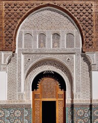 The Islamic art, Islamic carving in Morocco