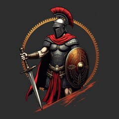 Gladiator Company Logo Design