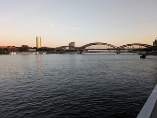 Fototapeta premium Rheinbrücke Köln