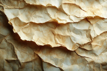 Abstract Wrinkled Paper Texture