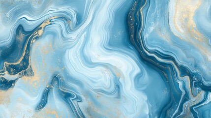 Naklejka premium Blue Marble Texture Backdrop for Augmented Reality Generative AI