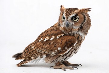Obraz premium owl isolated on white background