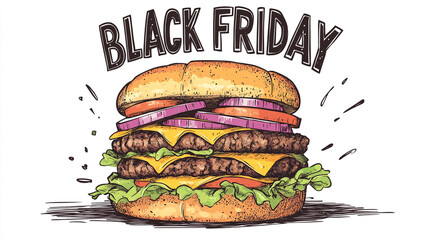 Delicious Black Friday Double Cheeseburger Deal