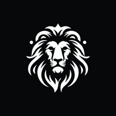 Fototapeta premium Design Vector lion Head Logo