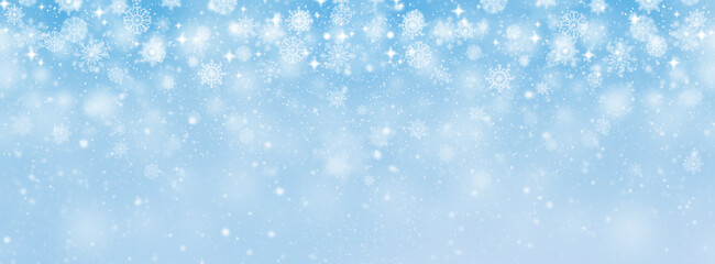 abstract Christmas background with snowflake 