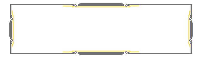 Obraz premium Modern Graphic Box Frame and Line